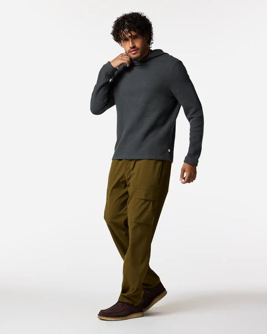 Atajo Long-Sleeve Waffle Hoodie - Men's